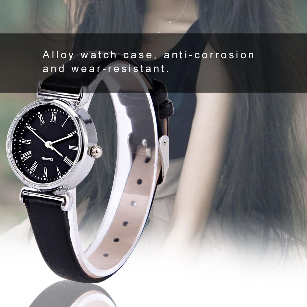 FILFEEL - Reloj de pulsera pequeño y simple para mujer, de piel, estilo retro - Image 12